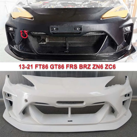  2013-2021 Subaru BRZ/Scion FR-S/Toyota GT86/ZC6 FRP Front Bumper Cover