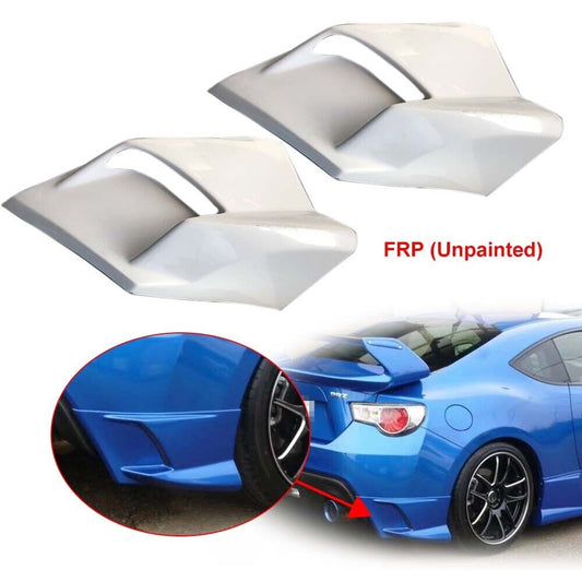 2013-2021 Subaru ZC6 BRZ Scion FRS Toyota 86 ZN6 Rear Bumper Aprons Cap