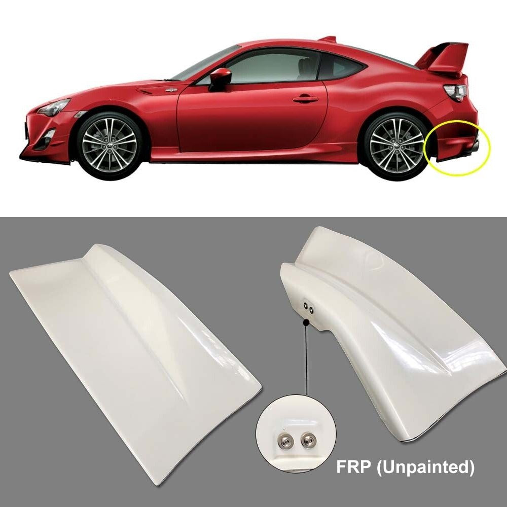 2013-2021 ZC6 BRZ Rear Bumper Apron Spoiler Cap