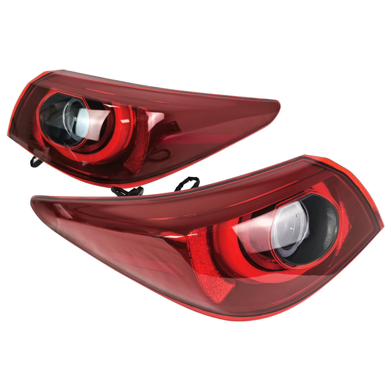 Infinity Q 50 Rear Led Trim 4PCS LED Rear Tail Lights Lamp Fit 2014-2017 Infiniti Q50 Skyline V37 ...