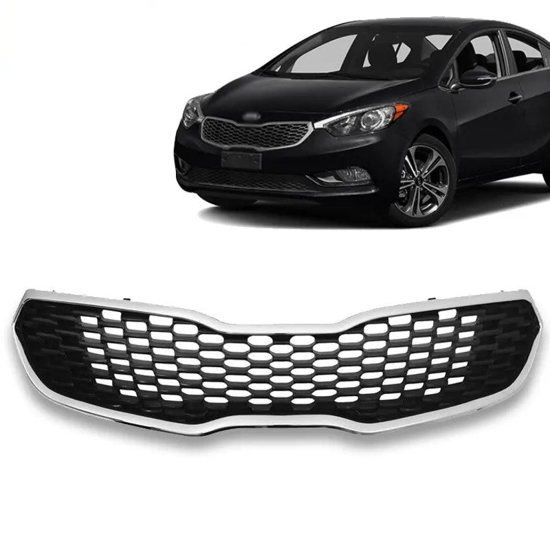 2014 2015 2016 Kia Forte Front Bumper Upper Grille