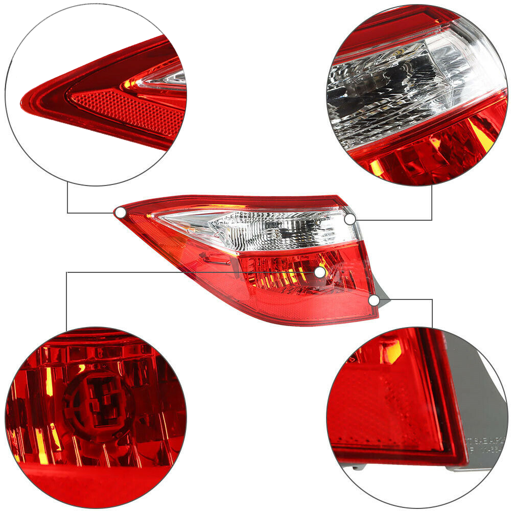 2014 2015 2016 Toyota Corolla Driver Outer Side Tail Light