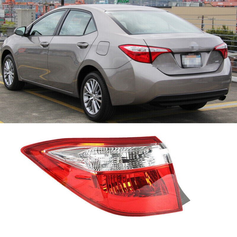 2014 2015 2016 Toyota Corolla Driver Outer Side Tail Light