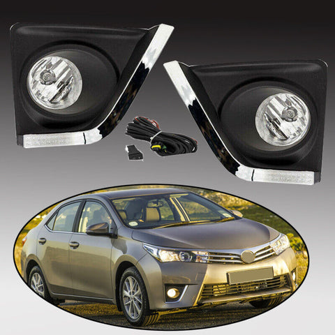 2014 2015 2016 Toyota Corolla Left&Right Fog Lights With Switch