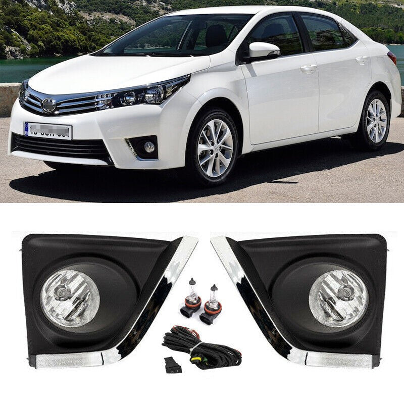 2014 2015 2016 Toyota Corolla Left&Right Fog Lights With Switch