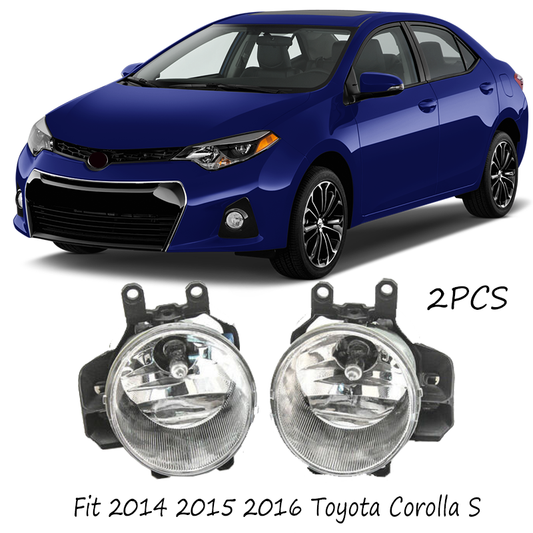 2014 2015 2016 Toyota Corolla S Front Fog Lights