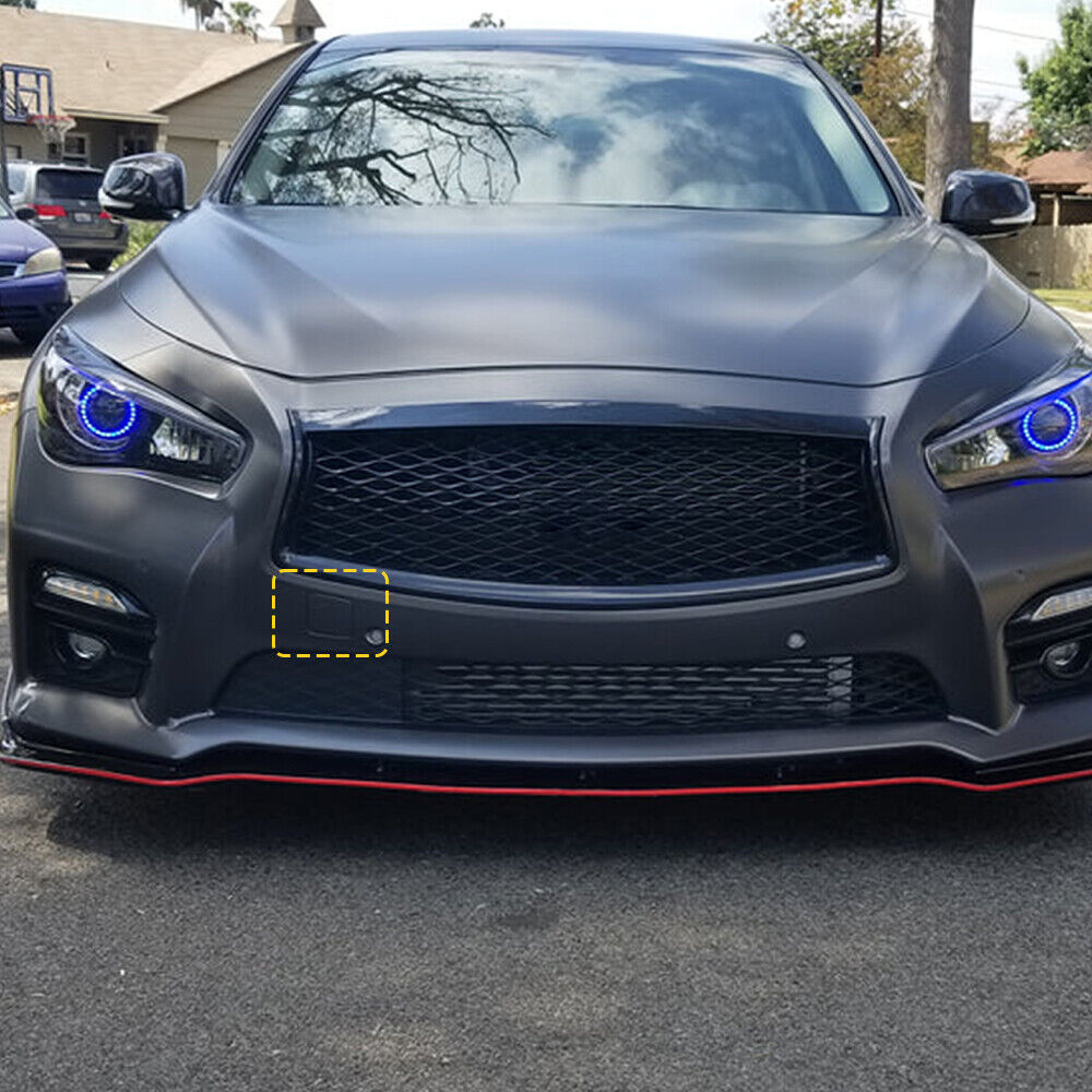 Q50 Front Fit 2014-2017 Infiniti Q50 Front Bumper Tow Hook Eye Cover Cap 622A1-4 ...