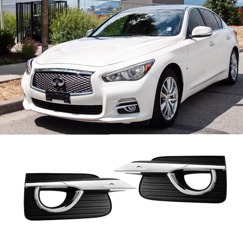 2014-2017 Infiniti Q50 Front Fog Lamp Covers