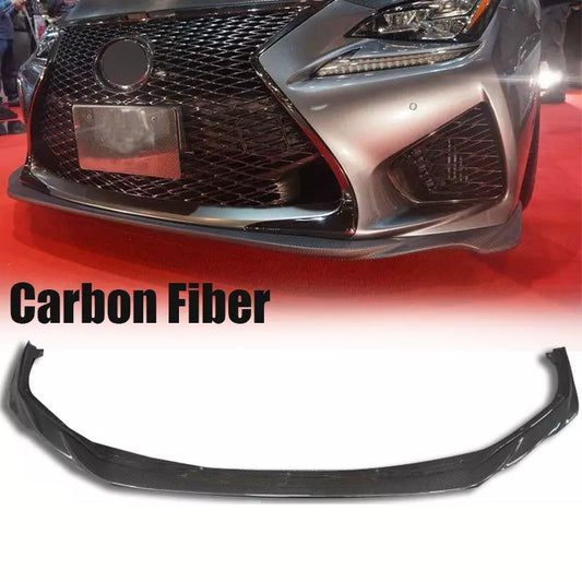 2014-2018 Lexus RC  Carbon Fiber Front Bumper Lip