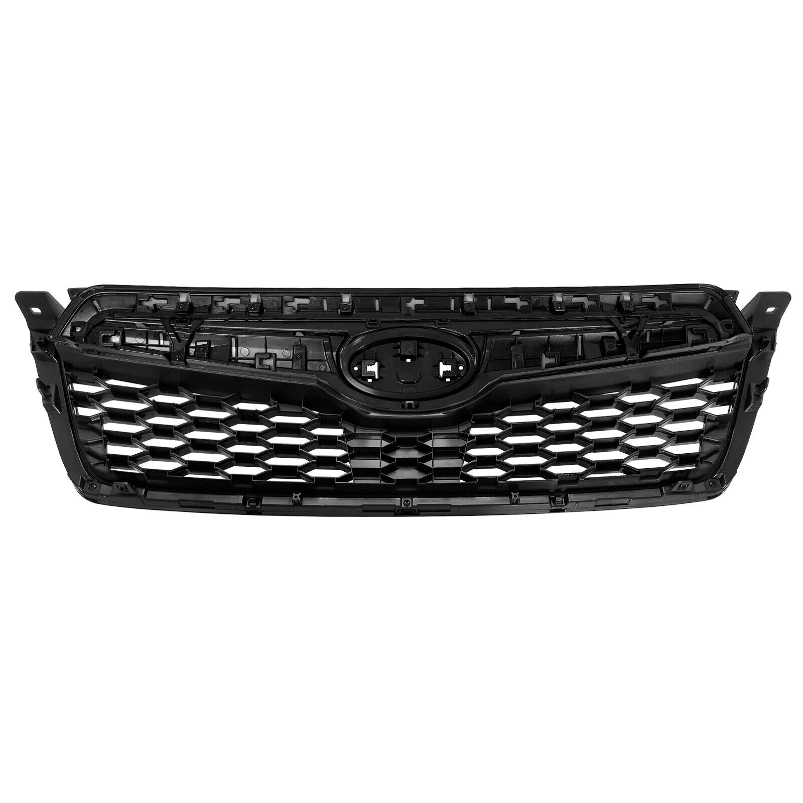 2014-2018 Subaru Forester Sport Front Black Grille Red Trim