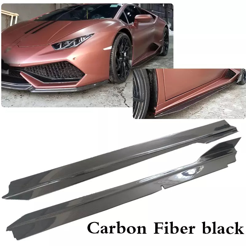 2014-2019 Lamborghini Huracan LP610 Carbon Fiber Side Skirts