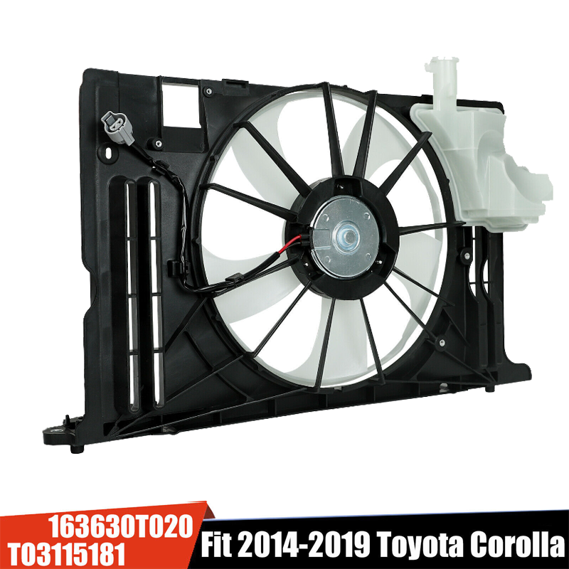 2014-2019 Toyota Corolla SE LE XSE Radiator Cooling Fan