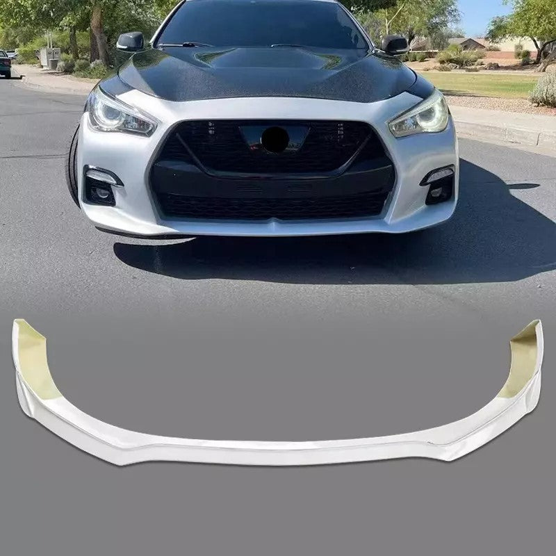 2014-2023 Infiniti Q50 Upgrade Skyline 400R FRP Front Bumper Lip Splitter