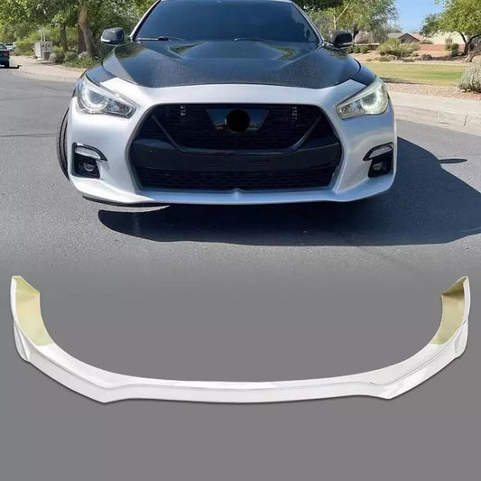 2014-2023 Infiniti Q50 Upgrade Skyline 400R FRP Front Bumper Lip Splitter