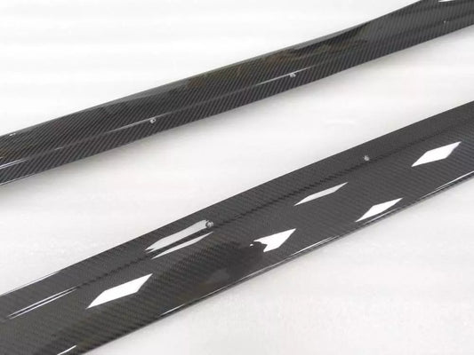 2014+ Lexus RC F USC10 Carbon Fiber Side Skirt Rocker Panels