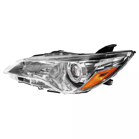 2015-2017 Toyota Camry SE XSE Headlamps 4pcs Headlights+ Upper Lower Grille