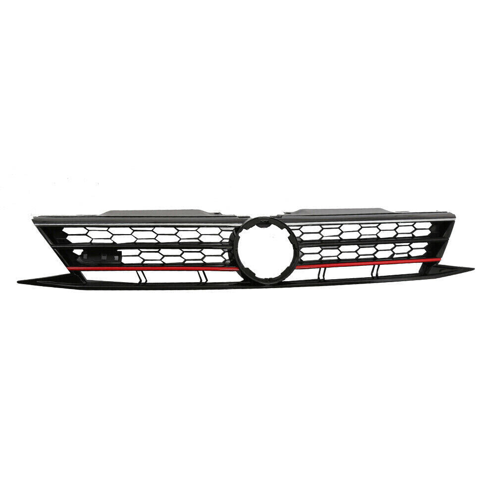 2015 2016 2017 Volkswagen Jetta Front Grille With Red Trim