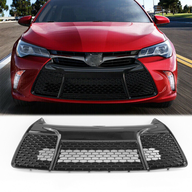 2015 2016 2017 Toyota Camry SE XSE Front Bumper Lower Honeycomb Grille