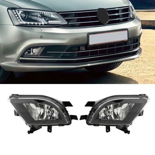 2015-2018 Volkswagen Jetta MK6 Left&Right Clear Lens Fog Lights