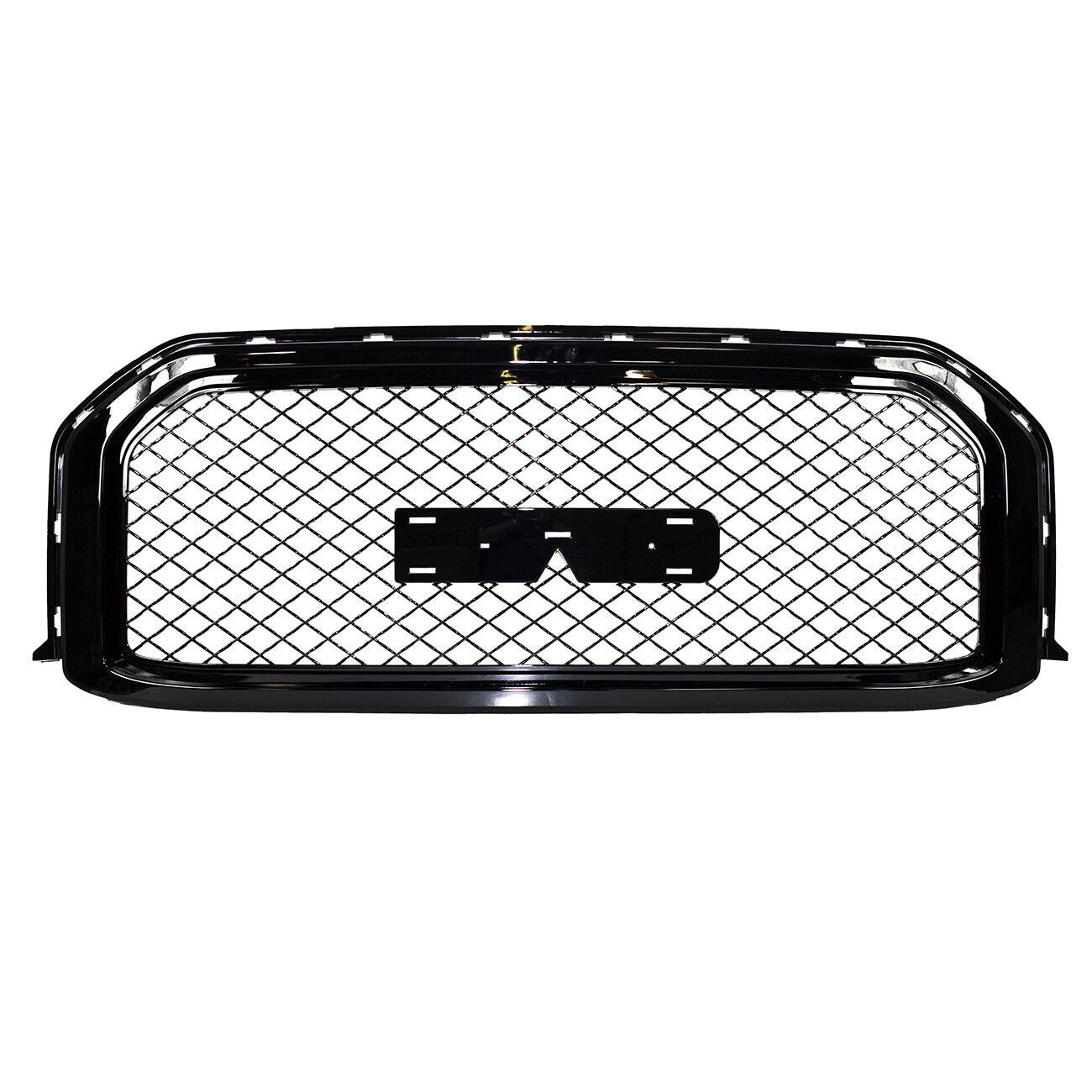 2015-2020 GMC Yukon/XL Glossy Black Mesh Front Bumper Grille