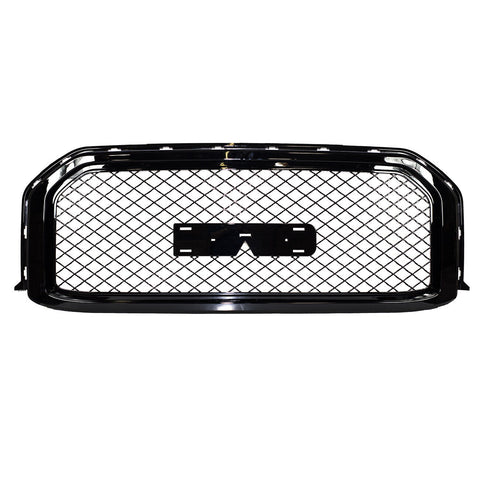 2015-2020 GMC Yukon/XL Glossy Black Mesh Front Bumper Grille