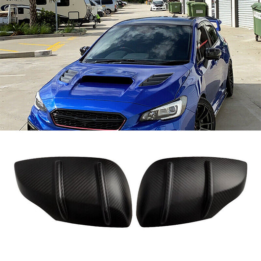 2015-2021 Subaru WRX STI 3K Twill Matte Carbon Fiber Mirror Cover