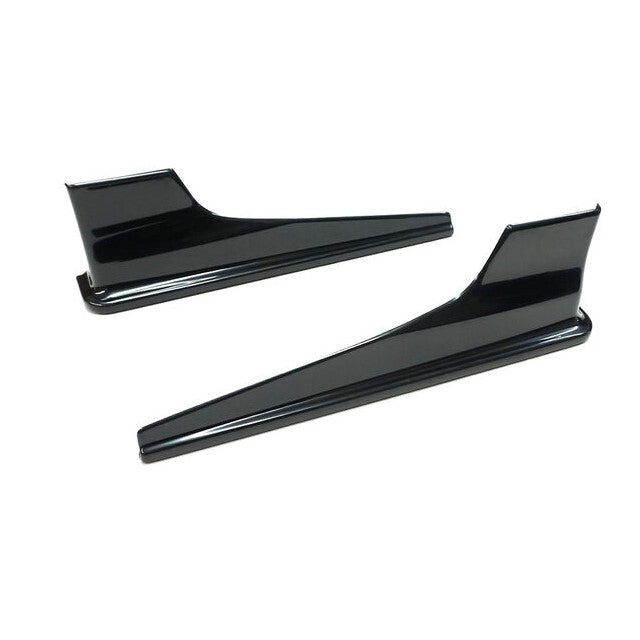 2015-2021 Subaru WRX/WRX STI ABS Black Front Side Skirts