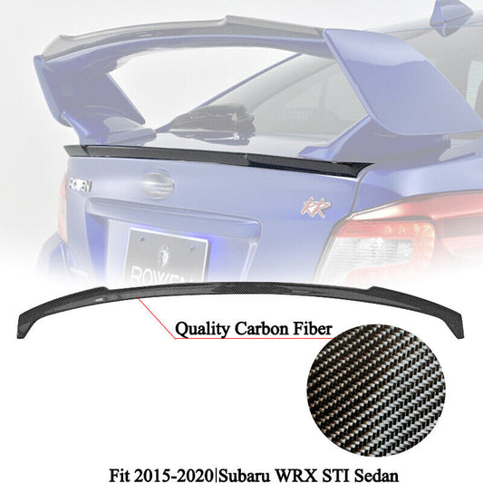 2015-2021 Subaru WRX STI S4 Sedan Trunk Spoiler Wing