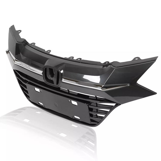 2016 2017 2018 Honda HR-V Full Black & Chrome Front Upper Grille