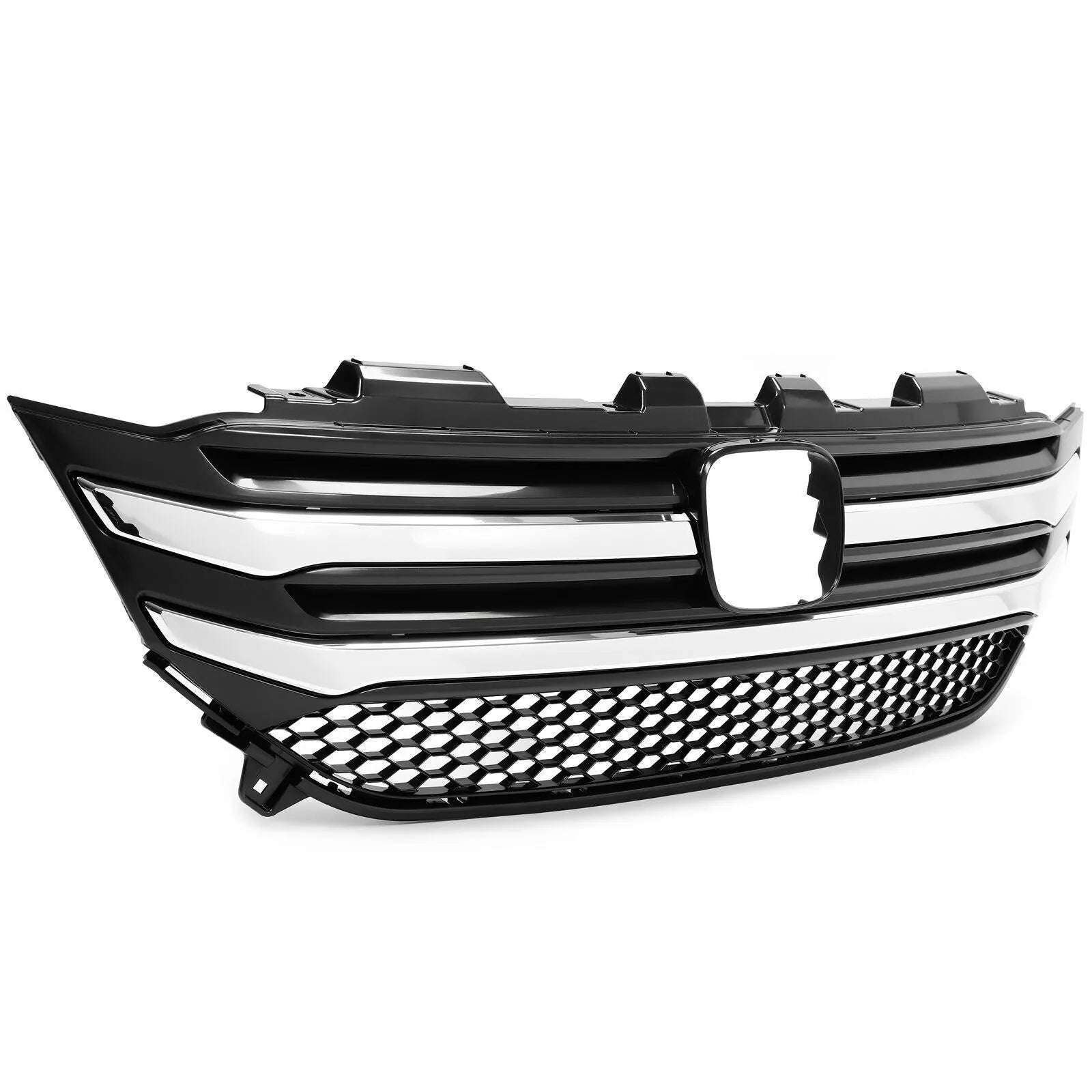 2016 2017 2018 Honda Pilot Upper Grille For with Chrome Surround Molding Trim