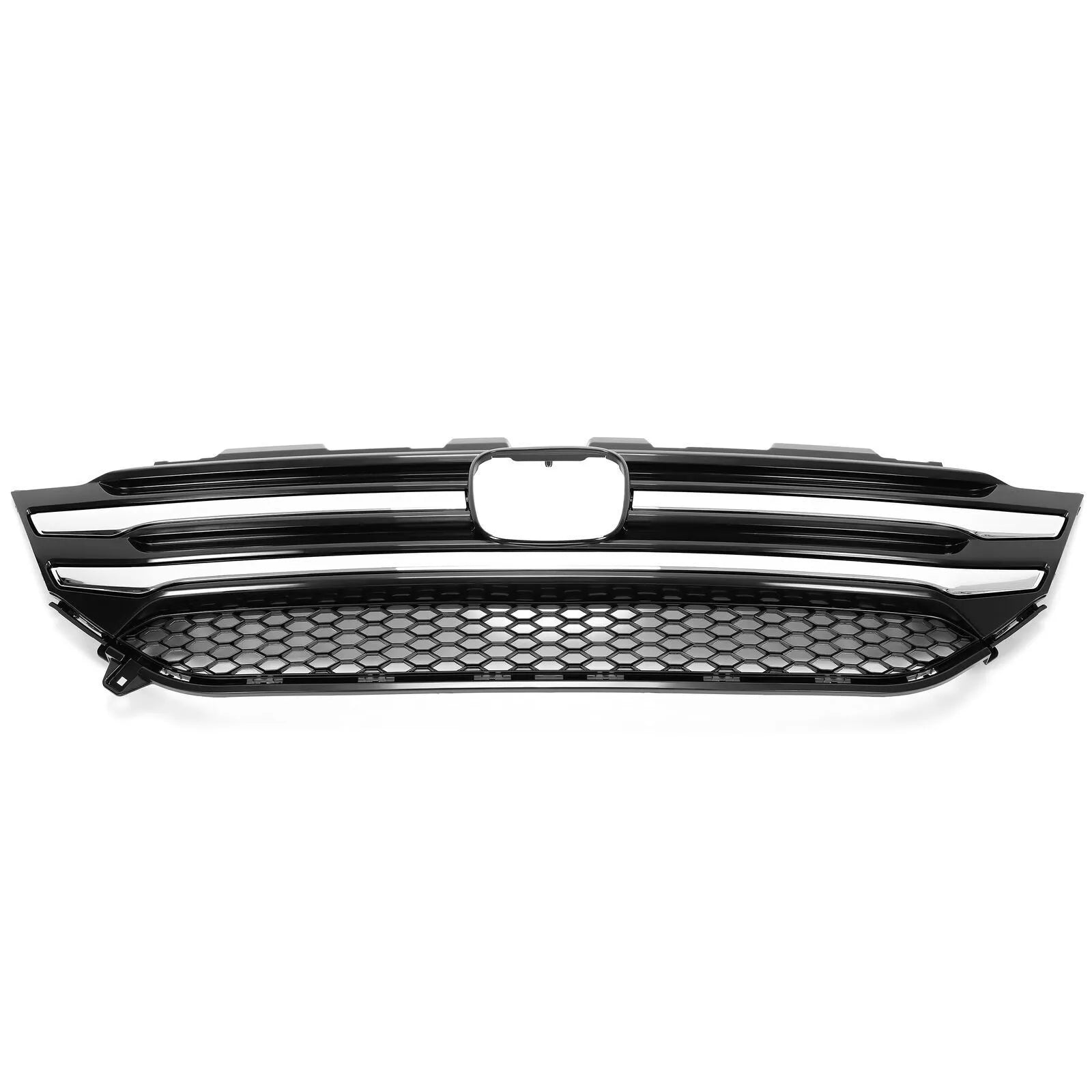 2016 2017 2018 Honda Pilot Upper Grille For with Chrome Surround Molding Trim