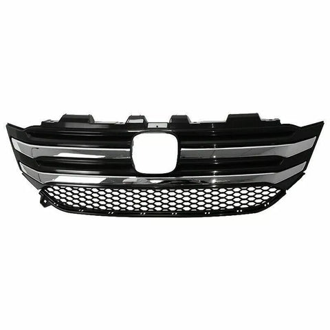 2016 2017 2018 Honda Pilot Upper Grille For with Chrome Surround Molding Trim