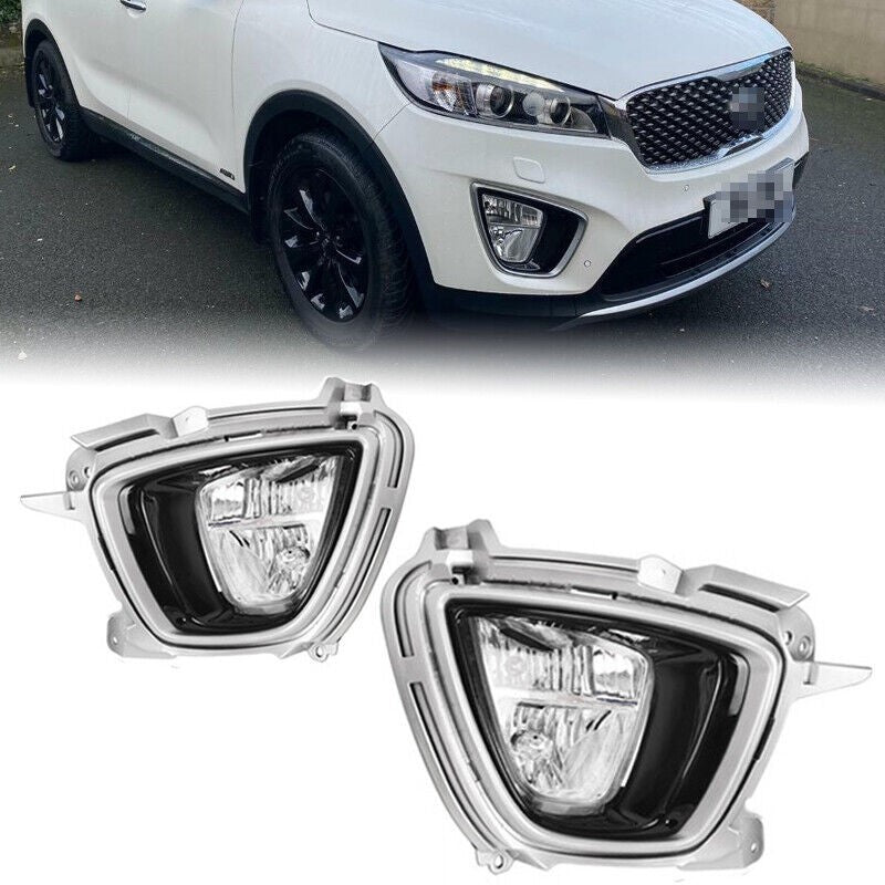 2016 2017 2018 Kia Sorento Fog Lights with Bezel