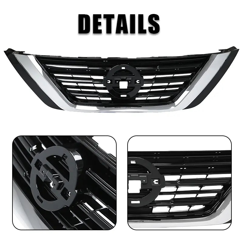 2016 2017 2018 Nissan Altima Front Bumper Upper Grille