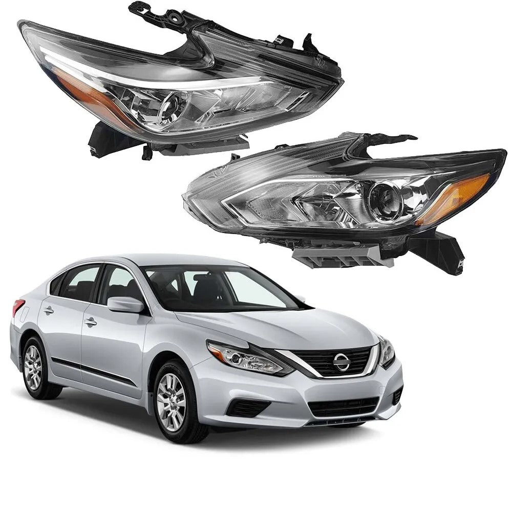  2016 2017 2018 Nissan Altima Halogen Headlights without Bulbs