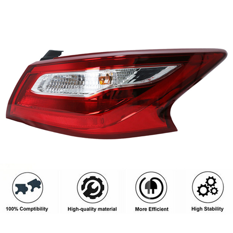 2016 2017 2018 Nissan Altima Outer TailLight Right Side