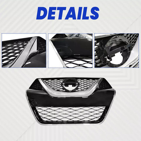 2016 2017 2018 Nissan Maxima Front Bumper Grille