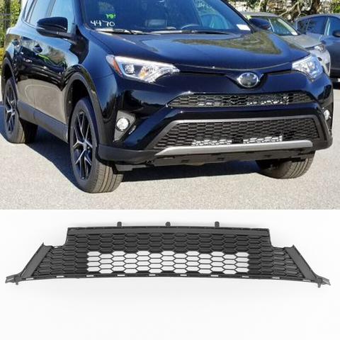 2016 2017 2018 Toyota RAV4 SE Honeycomb Front Bumper Lower Grille