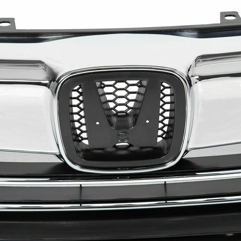 2016 2017 Honda Accord Sedan Front Bumper Upper Lower Grille