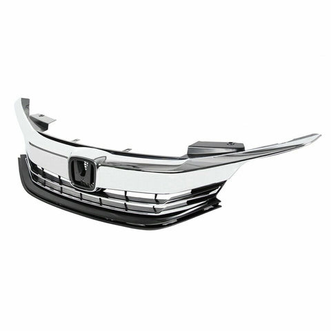 2016 2017 Honda Accord Sedan Front Bumper Upper Lower Grille