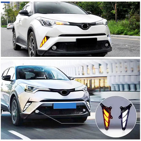 2018 2019 Toyota C-HR LED DRL Fog Lights