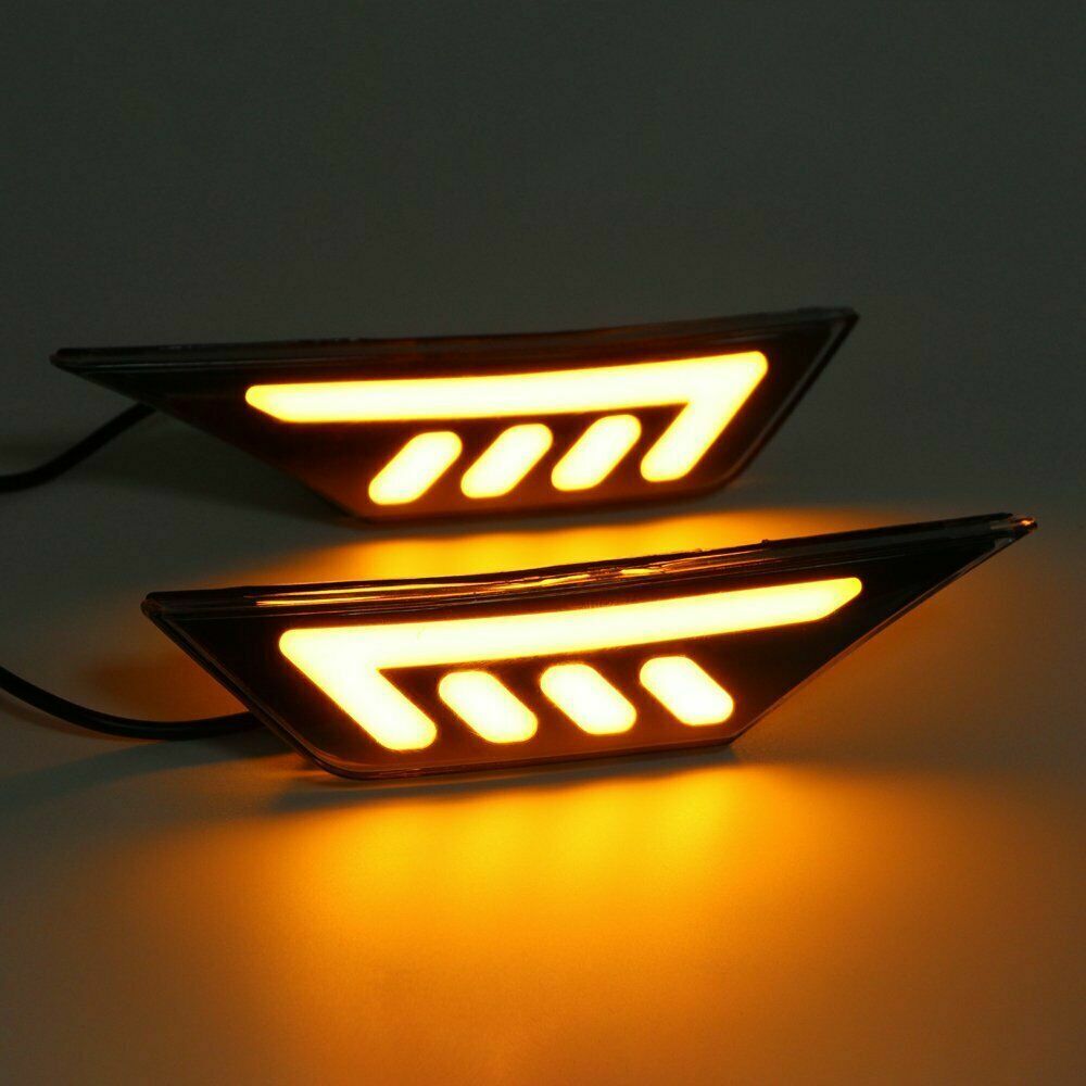 2016-2020 Honda Civic LED Front Bumper Side Marker Lights LH&RH