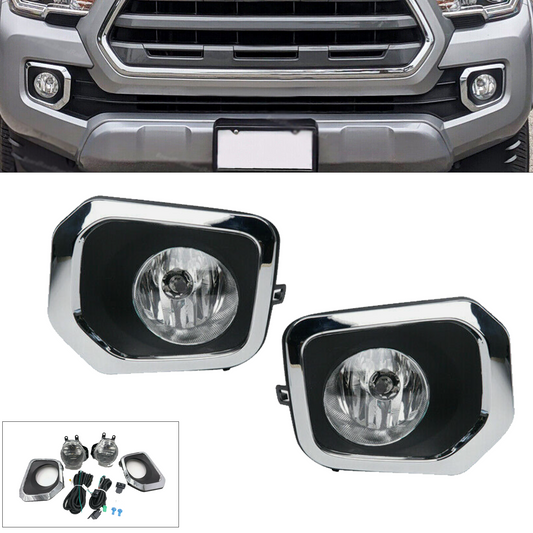  2016-2022 Toyota Tacoma SR SR5 Front  Fog Lights With Wiring