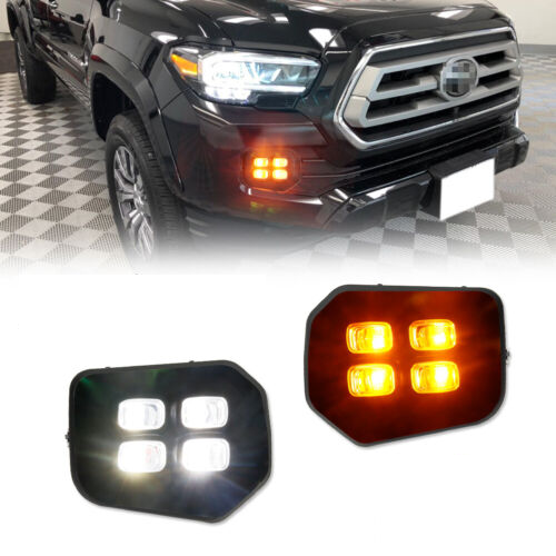 2016-2022 Toyota Tacoma 4-Eyes DRL LED Fog Lights