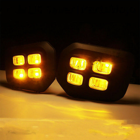 2016-2022 Toyota Tacoma 4-Eyes DRL LED Fog Lights