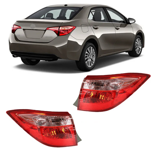 2017 2018 2019 Toyota Corolla Tail Lights Outer Tail Lamp Driver & Passenger Side