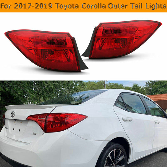 2017 2018 2019 Toyota Corolla SE XSE Inner&Outer Tail light