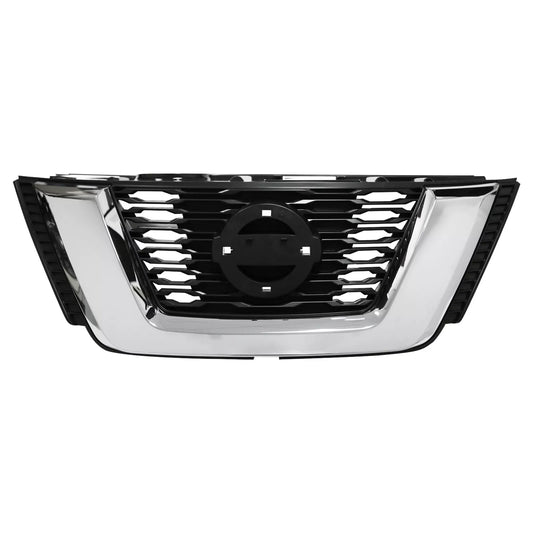 2017 2018 Nissan Rogue Front Chrome Bumper Grille