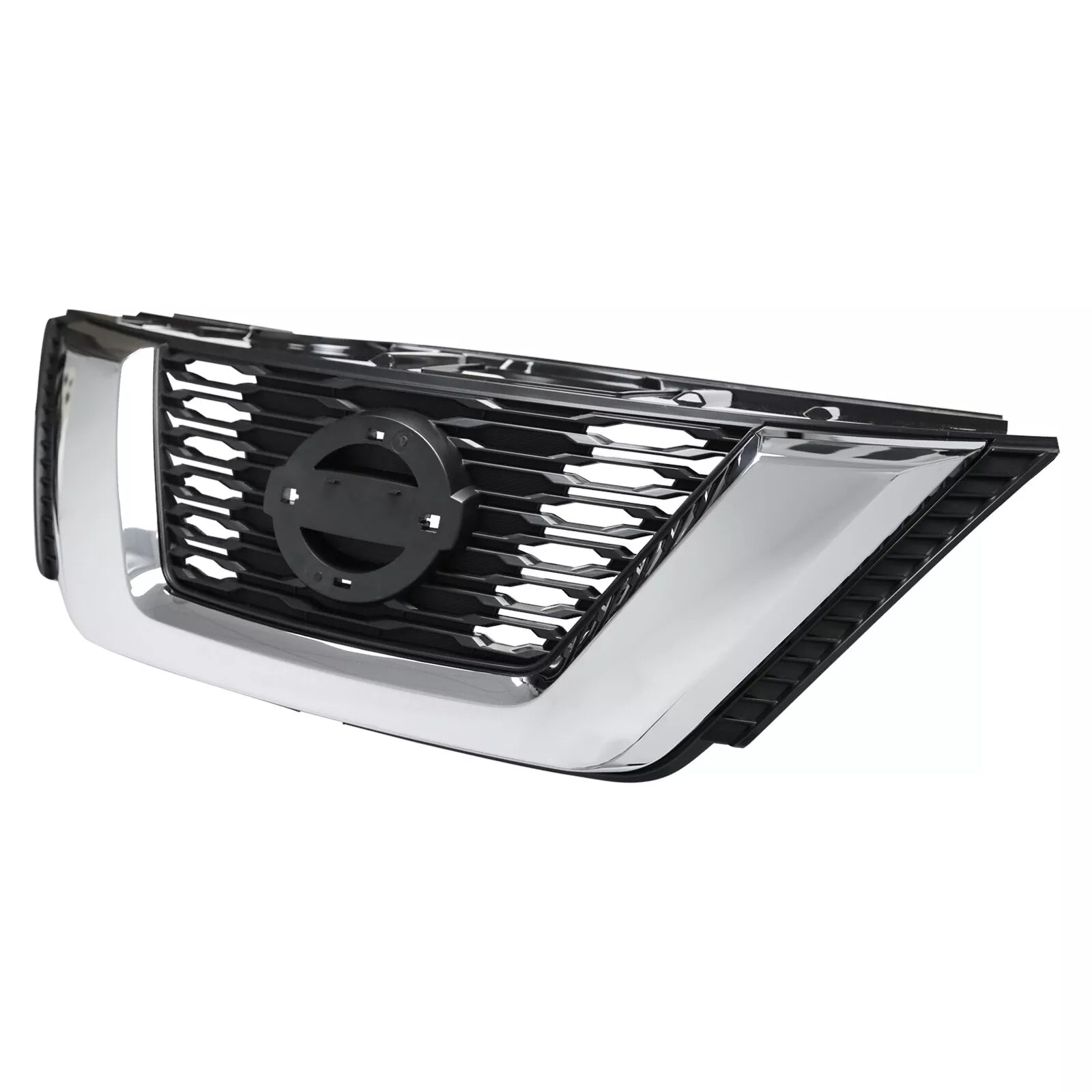 2017 2018 Nissan Rogue Front Chrome Bumper Grille