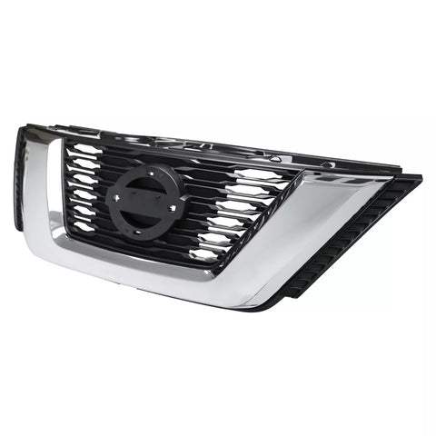 2017 2018 Nissan Rogue Front Chrome Bumper Grille